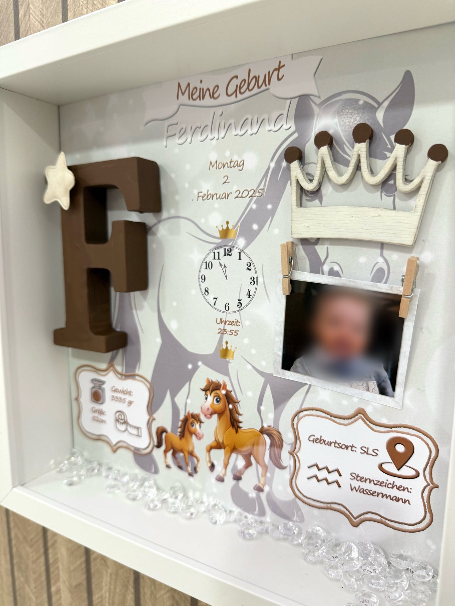 Καδρακι με θέμα "Άλογο"