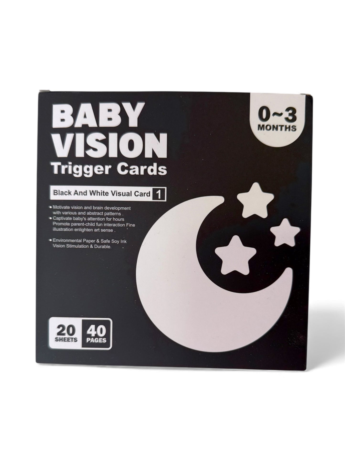 Κάρτες Baby Vision για νεογέννητο