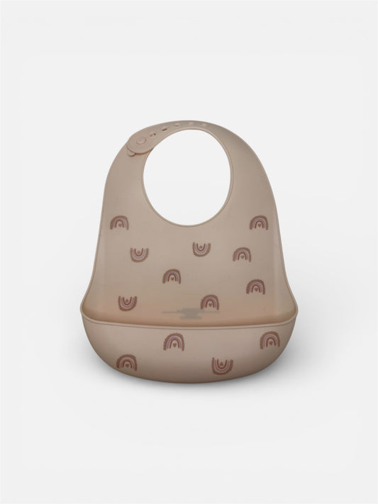 Σαλιάρα σιλικόνης μικρα boho ουράνιο τοξο