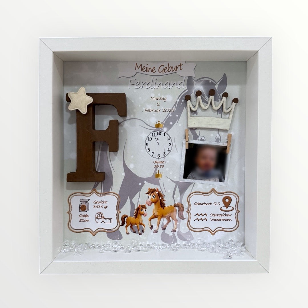 Καδρακι με θέμα "Άλογο"