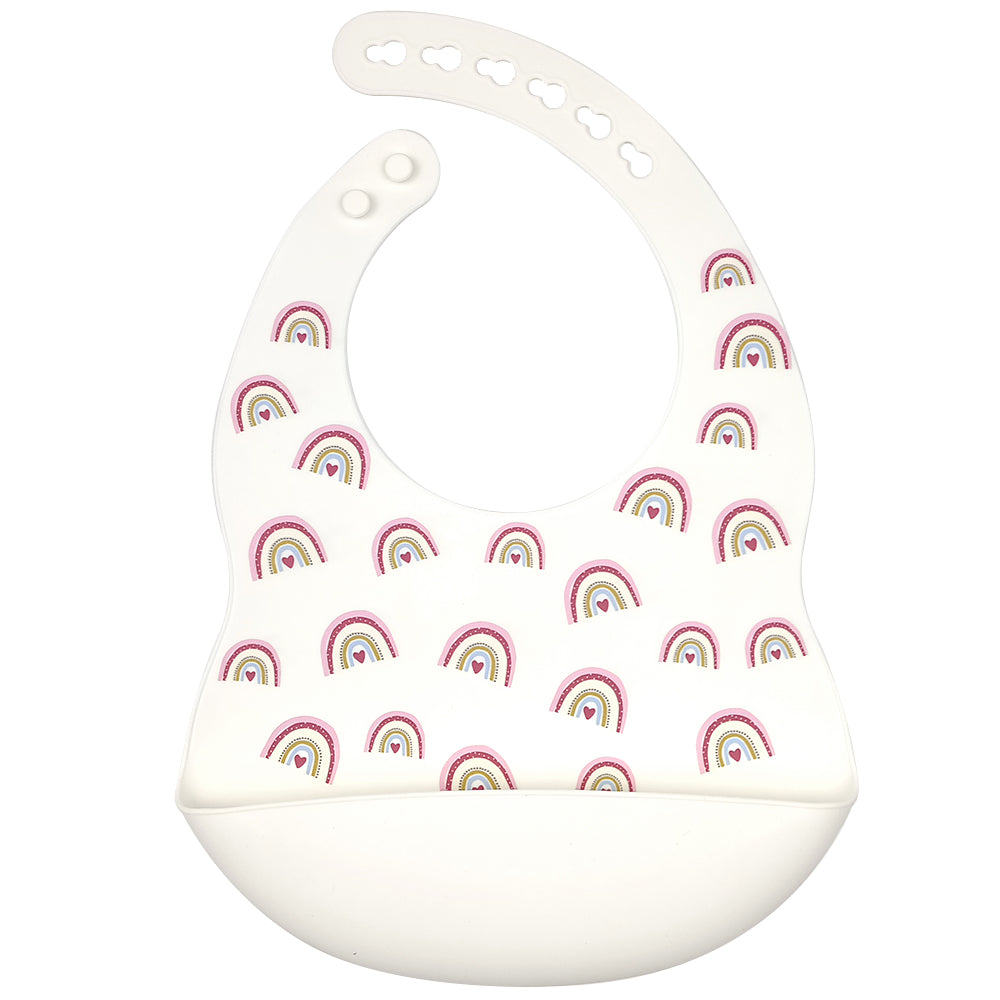 Σαλιάρα Σιλικόνης - Ουράνιο Τόξο