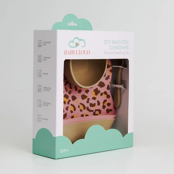 Σετ Φαγητού 4τμχ. - Τιγρέ